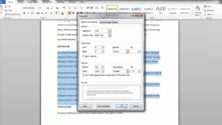 How to Change the Line Spacing in Microsoft Word 2010 [upl. by Kruger714]