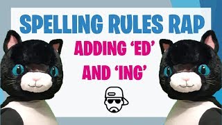 Spelling Rule Rap Adding ing and ed [upl. by Hgielak]