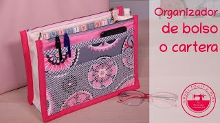 Organizador para bolso Rose 2ª parte [upl. by Oria]