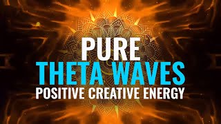 Theta Waves Meditation Binaural Beats for Creativity and Positive Energy [upl. by Nylhtac]