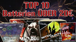 TOP 10 FEUERWERK BATTERIEN ÜBER 20€ bis 35€ [upl. by Ygiaf]