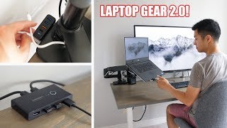 Must Have Laptop Accessories 20 Dream Docking Station Setup [upl. by Esinev406]