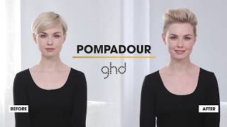 Pompadour  ghd Hairstyle HowTo [upl. by Riva863]