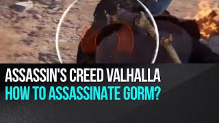 Assassins Creed Valhalla  How to assassinate Gorm [upl. by Adnoel]