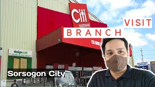 CITI Hardware Tour   Sorsogon City [upl. by Araiet]