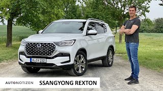 SsangYong Rexton Das Facelift des koreanischen Offroaders mit Allradantrieb im Test  Review  2021 [upl. by Oirotciv]