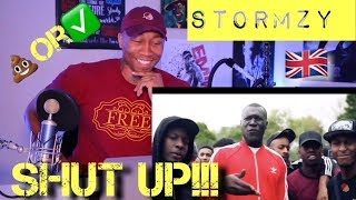 TRASH or PASS Stormzy Shut Up UK Rapper REACTION [upl. by Emad198]