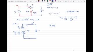 Circuit Analysis using Laplace Transform [upl. by Curtis751]