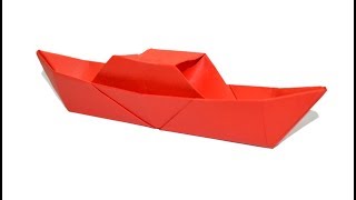 Сomo hacer un barco de papel origami [upl. by Eatton]