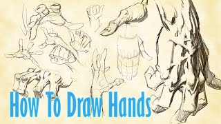 How To Draw HANDS [upl. by Hanid394]