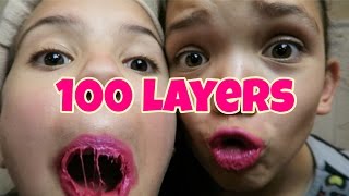 100 LAYERS OF LIQUID LIPSTICK  LIPSENSE [upl. by Vinnie]