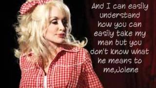 Jolene Dolly Parton Lyrics [upl. by Erie]