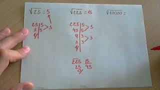 Calcular raíces por descomposición de factores primos [upl. by Bertie]