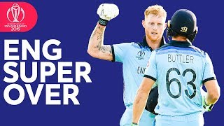 England Super Over  Every Ball  ICC Cricket World Cup 2019 [upl. by Notyalk]