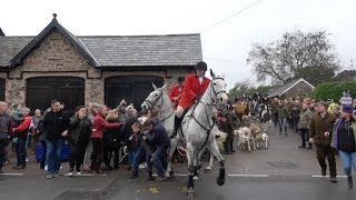 Violence flares at UK Boxing Day fox hunt as horses collide with protesters [upl. by Assyli]