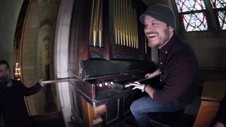 Handpumped Pipe Organ from 1850 [upl. by Kieryt]