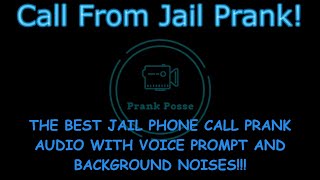 Phone Call From Jail Prank Audio [upl. by Midge]