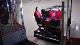 BU Hockeys Zamboni Driver [upl. by Jyoti]