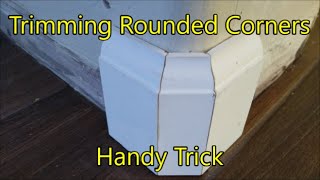 Trimming Rounded Corners A handy little trick [upl. by Acinemod727]