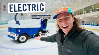 Being a Zamboni driver for a day [upl. by Telracs]