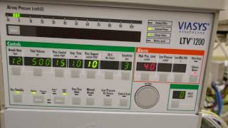 Settings for BPAP BiPAP on the LTV 1200 Ventilator [upl. by Aldis]