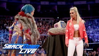 Asuka crashes Carmellas Royal Mellabration SmackDown LIVE May 15 2018 [upl. by Baylor501]