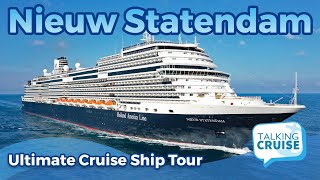 Nieuw Statendam  Ultimate Cruise Ship Tour [upl. by Yancey911]