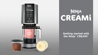 Ice Cream Maker  Getting Started Ninja™ CREAMi™ [upl. by Heiner771]