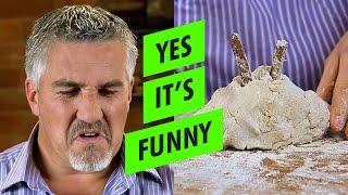 PAUL Hollywood STORMS OFF SET baking crumpets [upl. by Einhapets218]