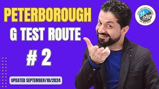 Peterborough G Test Route 2  New Location [upl. by Maurice]