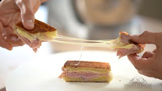 Crunchy Croque Monsieur – Bruno Albouze [upl. by Nonnel899]