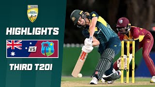 Australia v West Indies  Third T20I 202324 [upl. by Zuzana]