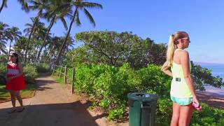 Wailea Beach Path 2 Maui Hawaii DJI Osmo [upl. by Ahdar]