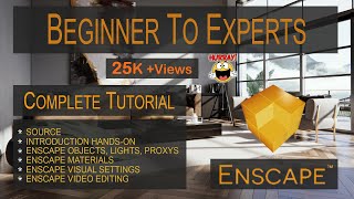 Complete Tutorial on Enscape for Beginners to Experts [upl. by Avin696]