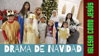 DRAMA DE NAVIDAD 2020  NIÑOS IGLESIA COMO JESÚS [upl. by Niobe]