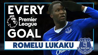 ROMELU LUKAKU EVERY PREMIER LEAGUE GOAL FOR EVERTON [upl. by Artnoed]