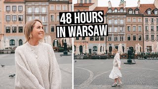 First Time in Poland  48 Hours in Warsaw [upl. by Nedak764]