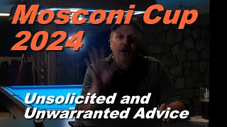 Mosconi Cup 2024 Unsolicited Advice [upl. by Sicnarf244]