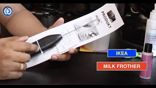 IKEA MILK FROTHER Review amp Battery Installation [upl. by Astor492]