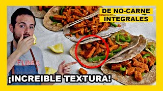 🔶 Como hacer TACOS mexicanos VEGETARIANOSVEGANOS [upl. by Imerej]