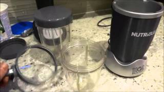 Nutribullet Blender Review And Demonstration Making A Smoothie [upl. by Ehttam]