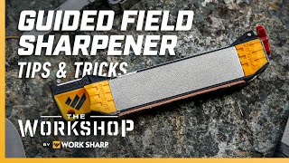 How To Use The Work Sharp Guided Field Sharpener  Video Users Guide [upl. by Ilam780]