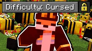 So I made a quotCursedquot Difficulty in Minecraft [upl. by End490]