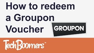 How to Redeem a Groupon Voucher [upl. by Yenduhc]