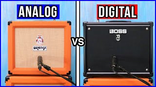 Analog VS Digital  Boss Katana VS Orange Crush  Solid State Battle 🔈 [upl. by Somar]