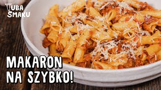 Makaron z SOSEM AMATRICIANA Prosty przepis  Pascal Brodnicki [upl. by Annawal]