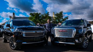 2021 GMC Yukon Denali XL vs 2021 Suburban High Country whats the difference [upl. by Asecnarf534]