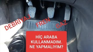 MANUEL VİTES ARABA NASIL KULLANILIRDURKALKYOKUŞ KALKIŞHOW TO DRİVE A MANUAL TRANSMİSSİON CAR [upl. by Nirrek776]