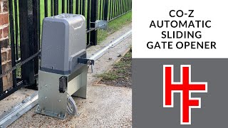 COZ Automatic Sliding Gate Opener Review [upl. by Sosanna]