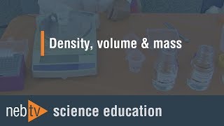 Kid Science  Density volume amp mass [upl. by Aholah]